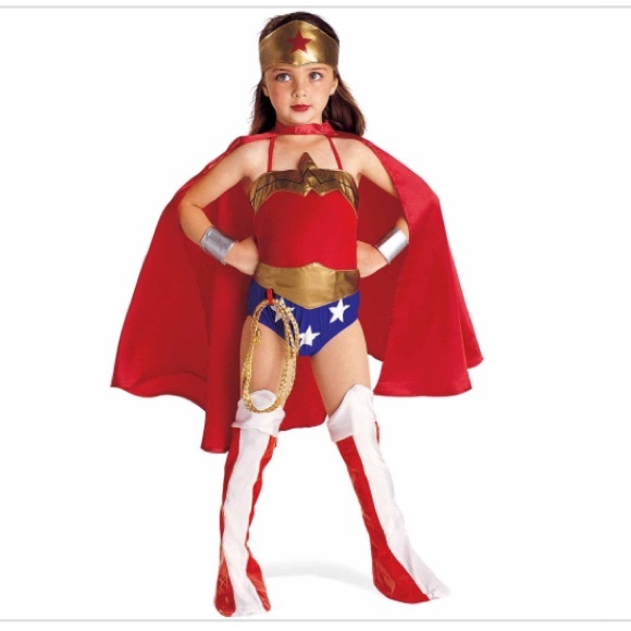 Rubie's Other - Rubies Justice League Wonder Woman Child Costume Size Medium Girls 8-10